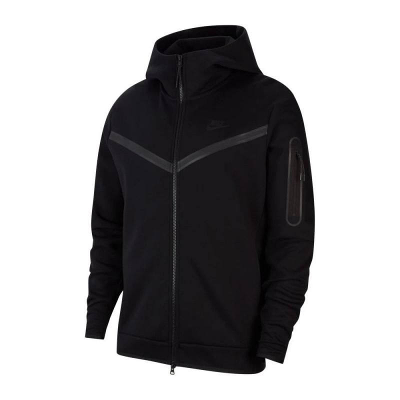 Chaqueta de chándal con capucha y cremallera completa Nike Tech Fleece - Negro - Hombre CHAQUETA NIKE HOMBRE TEXTIL Nike
