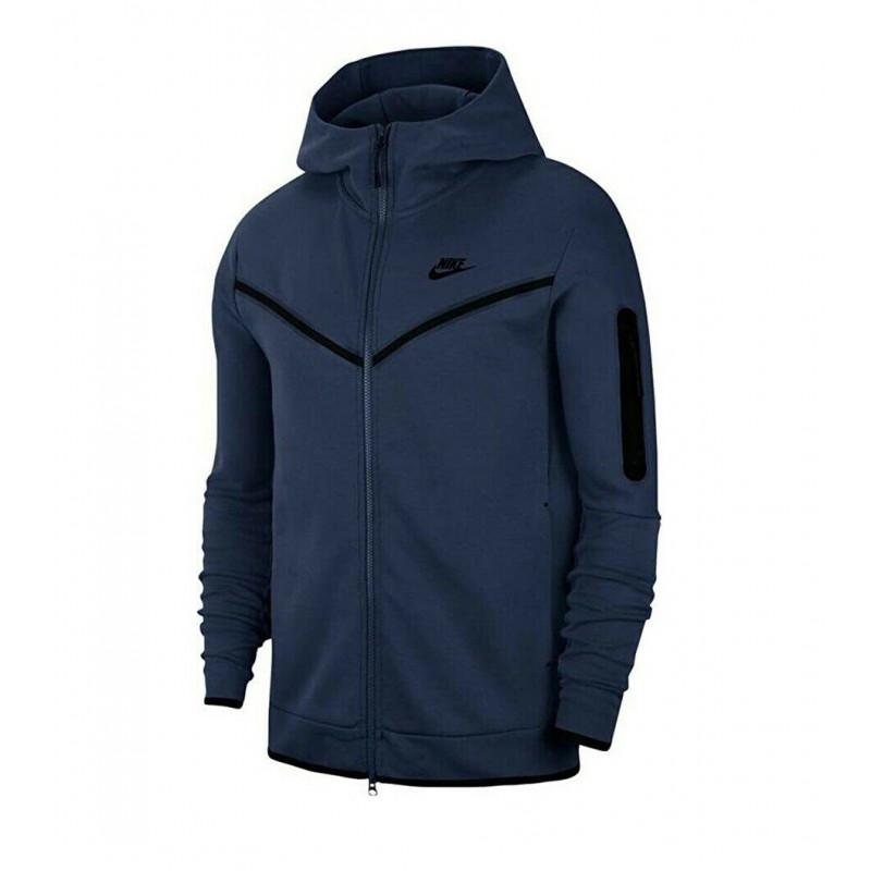 Chaqueta de chándal Nike Tech Fleece Wr Hoodie Fz - Azul marino - Hombre CHAQUETA NIKE HOMBRE TEXTIL Nike