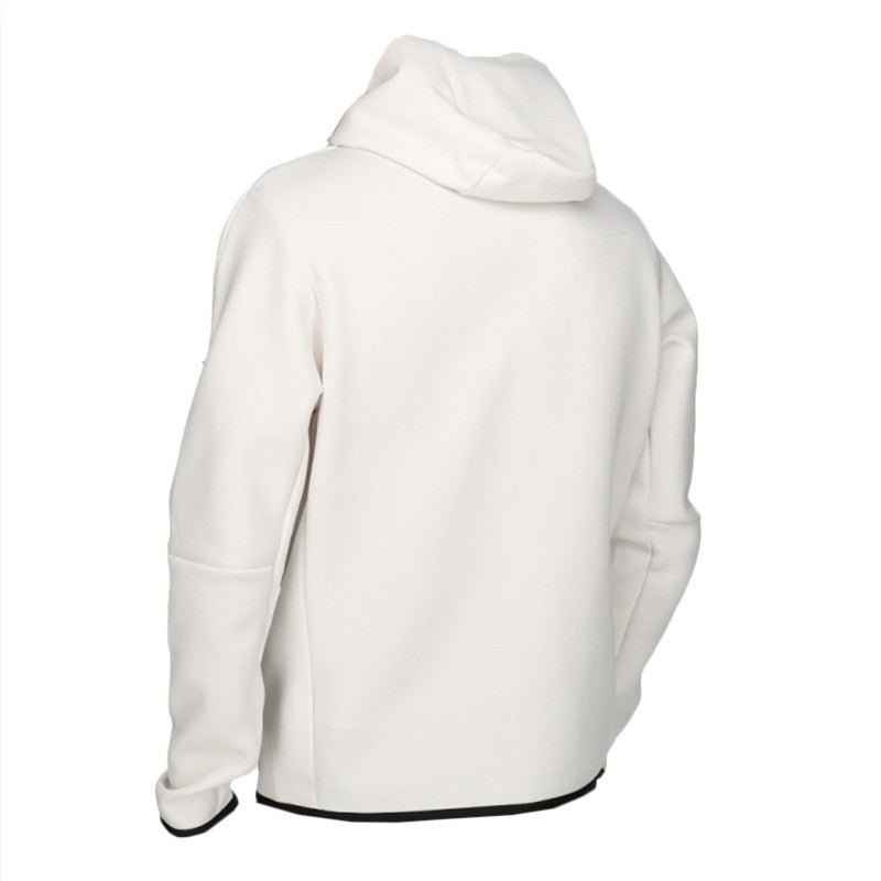 Chaqueta de chándal con cremallera completa Nike Tech Fleece - Blanco - Hombre - Nike - The Bradery