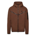 Nike Tech Fleece Full Zip Track Jacket - Brown - Men - Nike - The Bradery