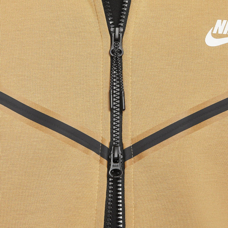 Tech Fleece Full Zip Tracksuit Jacket - Beige