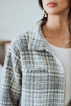 CHAQUETA GINA CENDRÉ - Saaj Paris - The Bradery