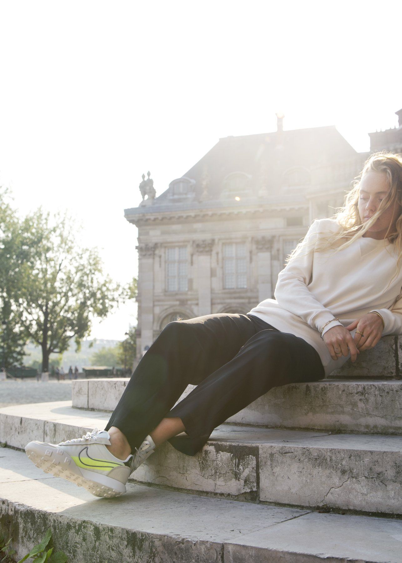 W Waffle Racer 2X - Blanc - Femme - Nike - The Bradery