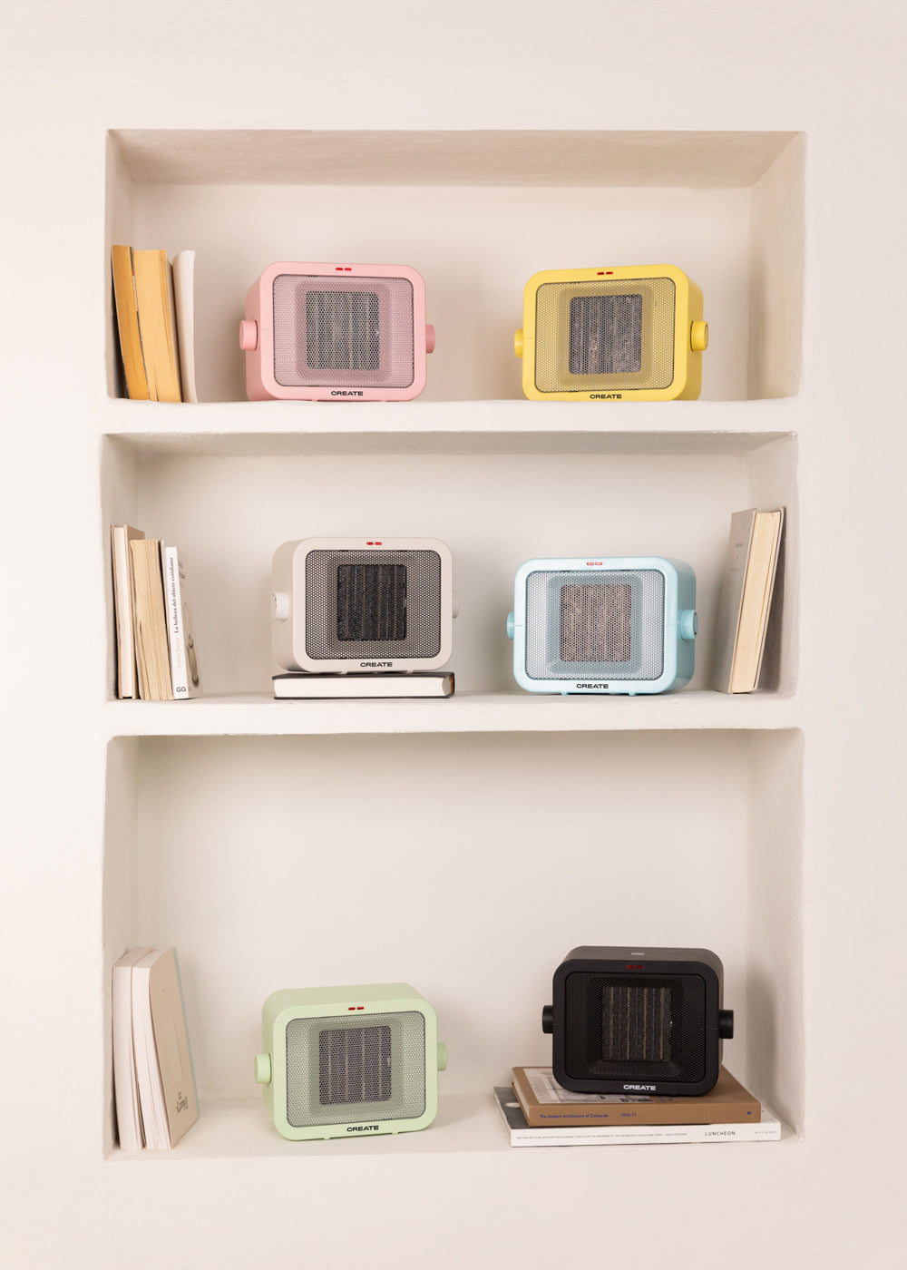 Warm Box - Chauffage Céramique 1500W - Vert Pastel