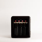 Winecooler Retro M - Vinoteca Eléctrica 12 Botellas - Negro