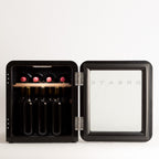 Winecooler Retro M - Vinoteca Eléctrica 12 Botellas - Negro