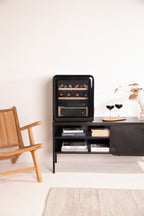 Winecooler Retro M - Vinoteca Eléctrica 12 Botellas - Negro